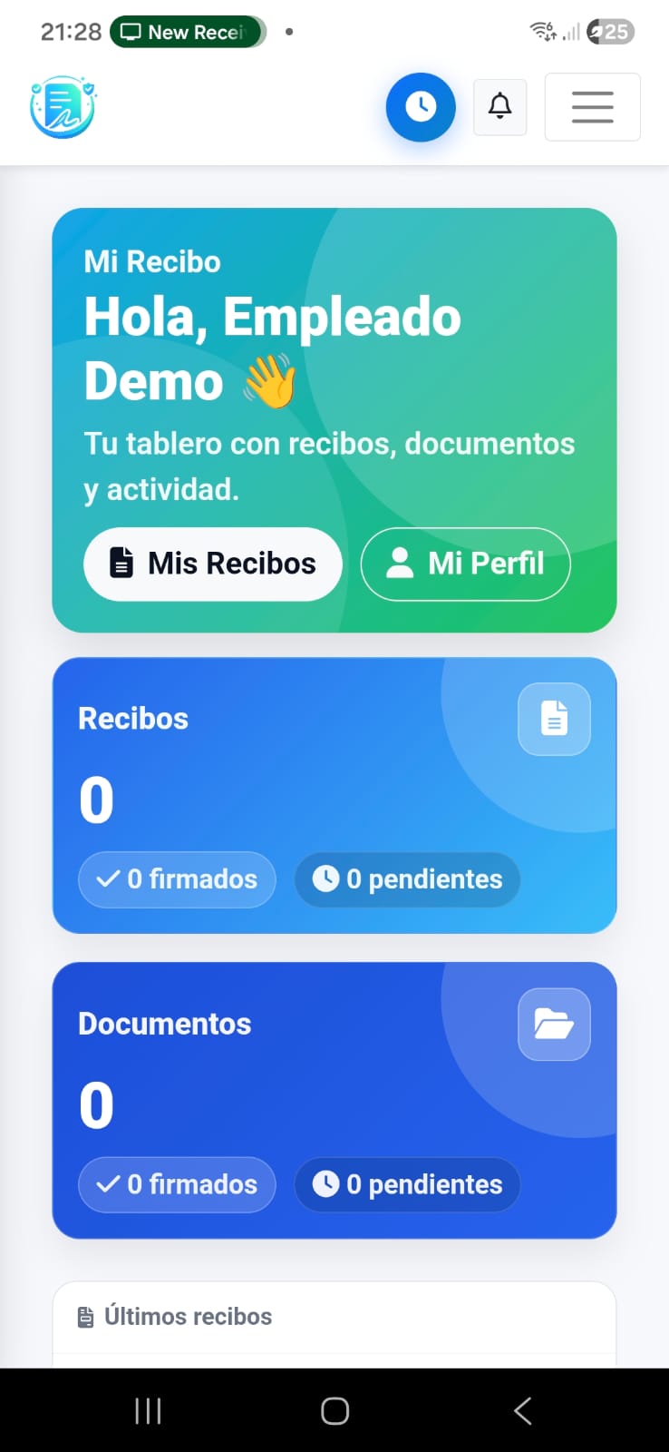 App Mi Recibo